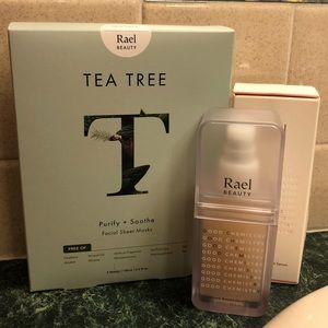 Rael Beauty Antioxidant Serum & Facial Sheet Masks